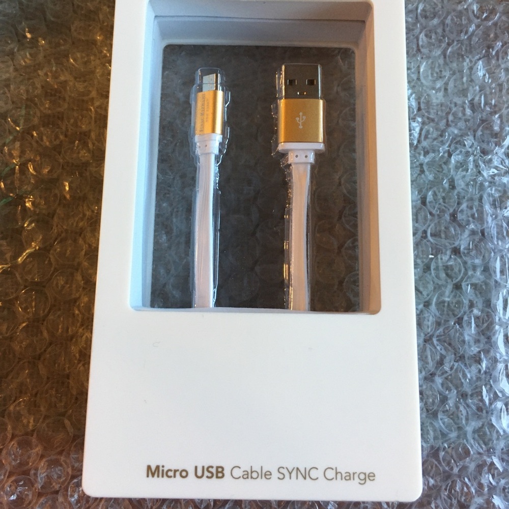 Micro USB Cable Sync Charge NIB - Picture 3 of 5